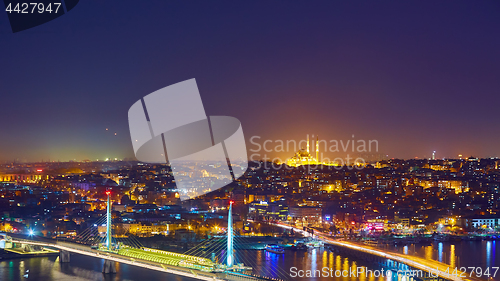 Image of Night lights of Istanbul