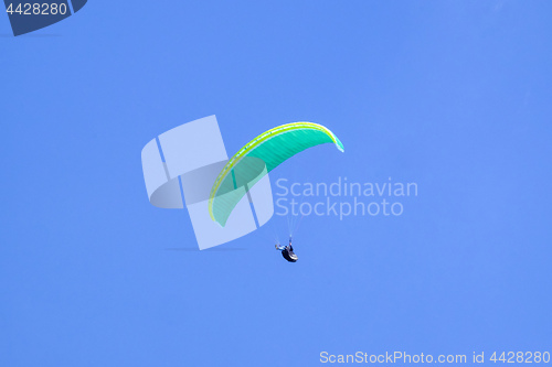 Image of Paraglider in the sky