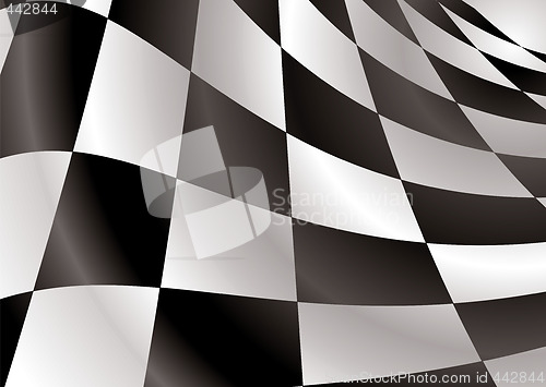 Image of checkered flag revs