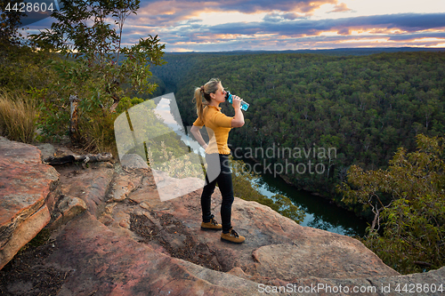 Image of Scenic views bushwalking Blue Mountains Australia 