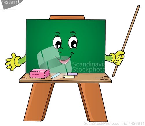 Image of Happy schoolboard theme image 1