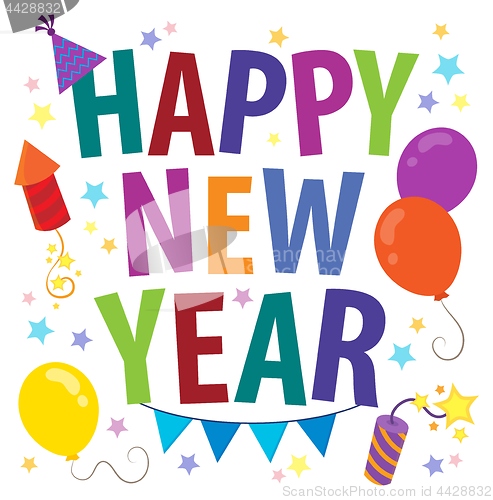 Image of Happy New Year theme 3