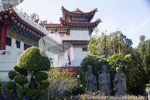 Image of Detail of the Chinese Temple Kuala Lumpur