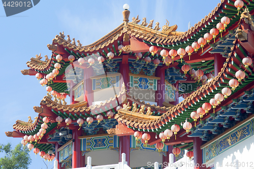 Image of Detail of the Chinese Temple Kuala Lumpur