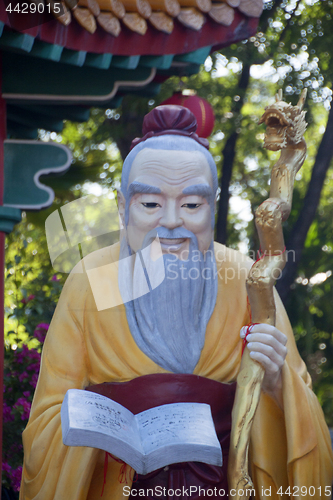 Image of Detail of the Chinese Temple Kuala Lumpur