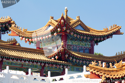 Image of Detail of the Chinese Temple Kuala Lumpur