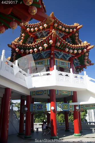 Image of Detail of the Chinese Temple Kuala Lumpur