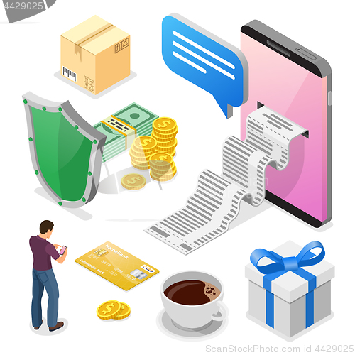 Image of Internet Shopping and Online Payments Concept