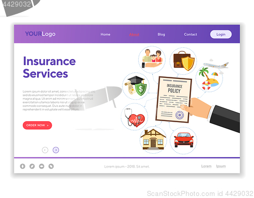 Image of Insurance Services Concept