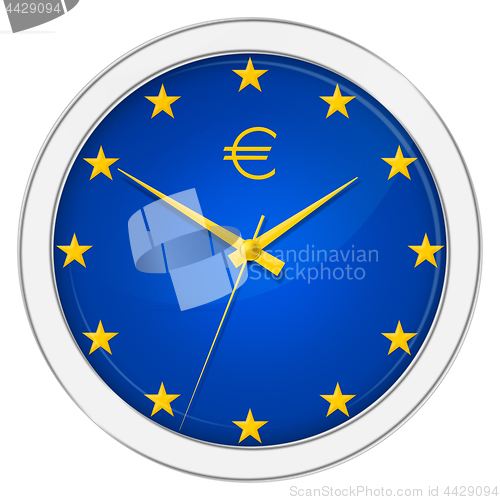 Image of Euro Clock