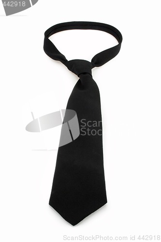 Image of Black necktie