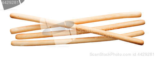 Image of Bread sticks isolated
