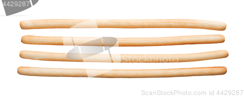 Image of Bread sticks isolated