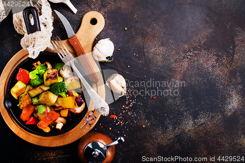 Image of fried vegetables