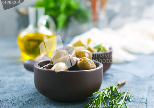 Image of green olives