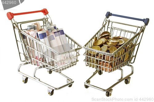 Image of Two trolleys