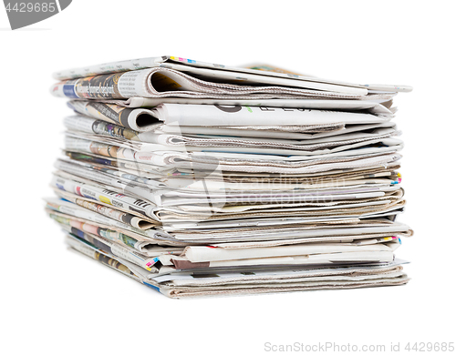 Image of Stack of newspapers
