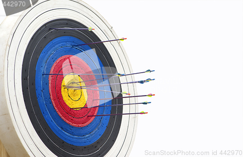 Image of archery target