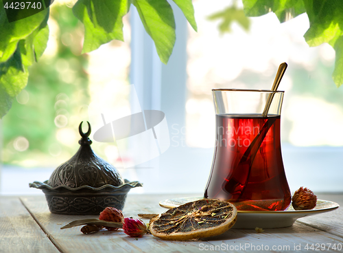 Image of Fresh turkish tea