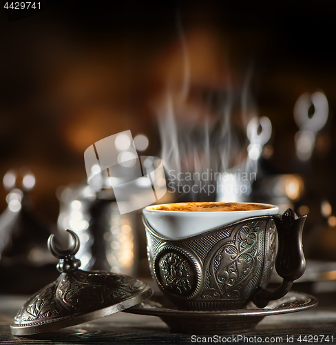 Image of Coffee set in turkish style