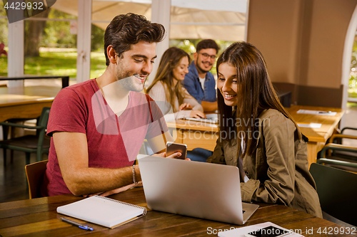 Image of We love studying together