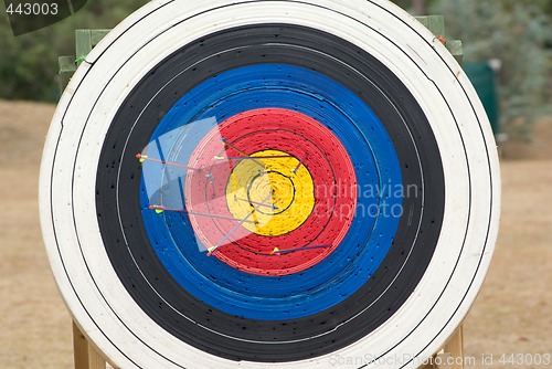 Image of archery target