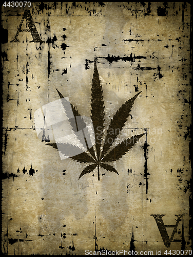 Image of hemp leaf