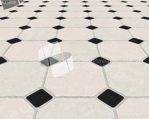 Image of marble tiled floor