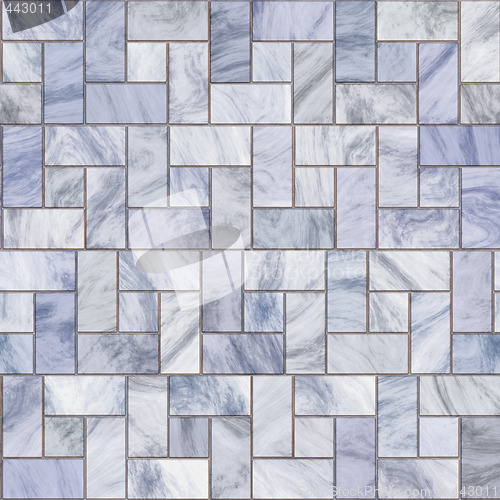 Image of marble pavers or tiles