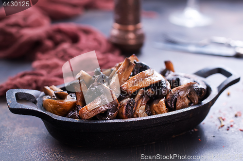 Image of fried mushrooms