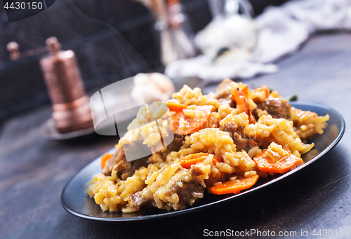 Image of Fried Rice with Vegetables and Meat