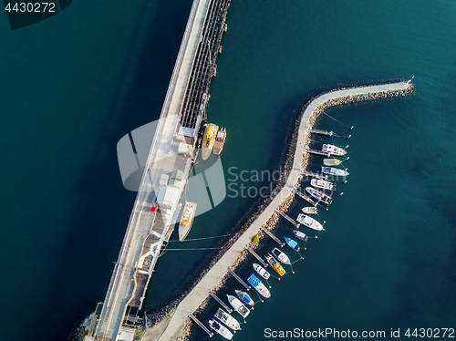 Image of Boat moorings berths at Port Kembla Australia