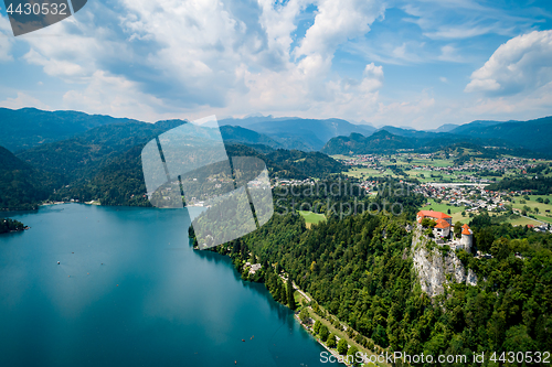 Image of Slovenia - resort Lake Bled.