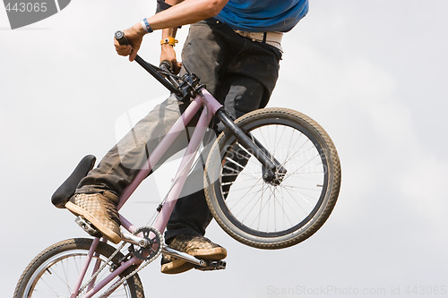 Image of BMX biker Airborne