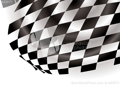 Image of checkered corner