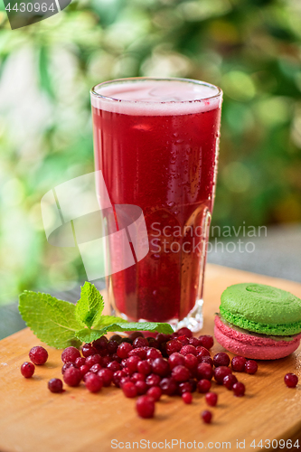 Image of Summer cranberries smoothie