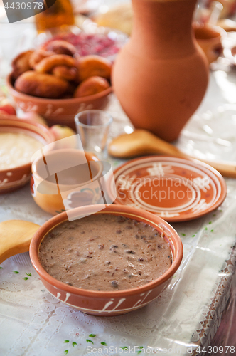 Image of old slavonic food