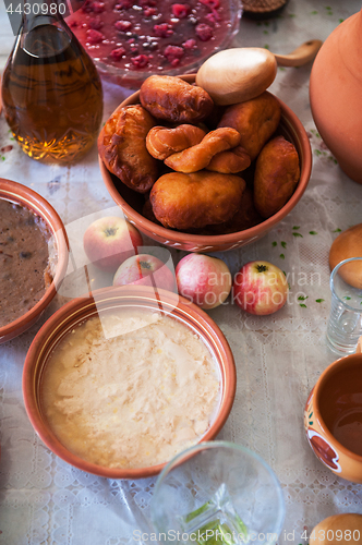 Image of old slavonic food