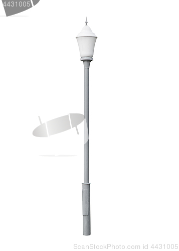 Image of Street lamppost, isolated
