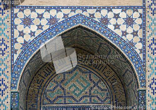 Image of Gate of a mosque in Samarkand