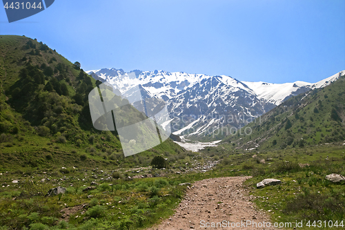 Image of Chimgan mountains, Uzbekistan