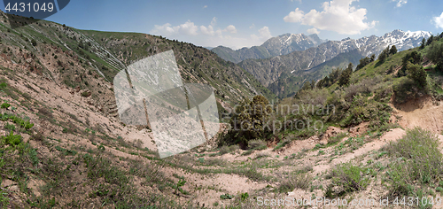 Image of Chimgan mountains, Uzbekistan