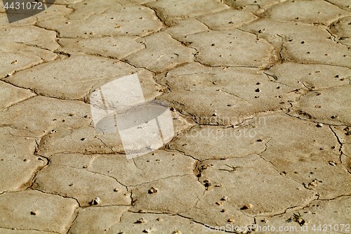 Image of Cracked earth close-up