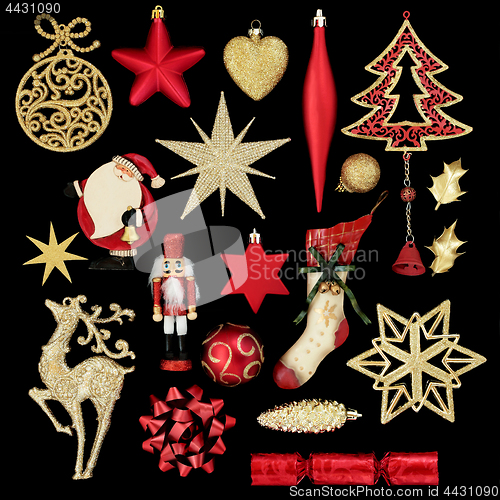 Image of Christmas Retro and New Bauble Decorations 