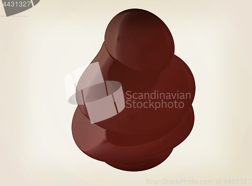 Image of Spa stones. 3D illustration. Vintage style
