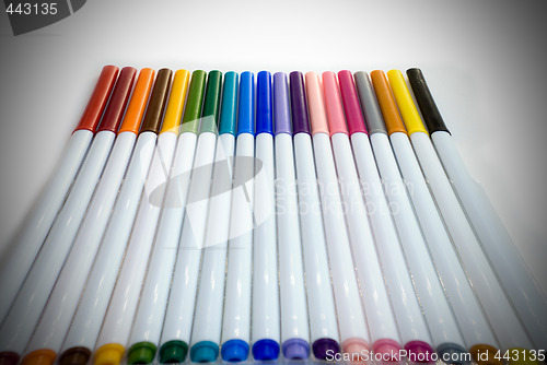 Image of Colored Markers