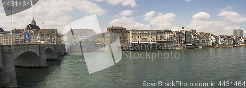 Image of Mittlere bridge over Rhine in Basel