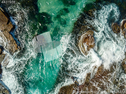 Image of Aerial views of Austinmer coast Illawarra