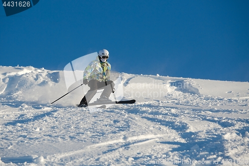 Image of Skiing in fresh powder snow