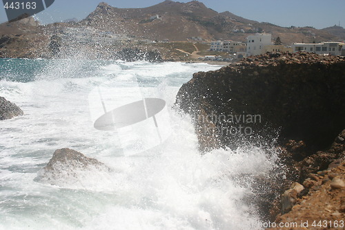 Image of Waves on Naxos